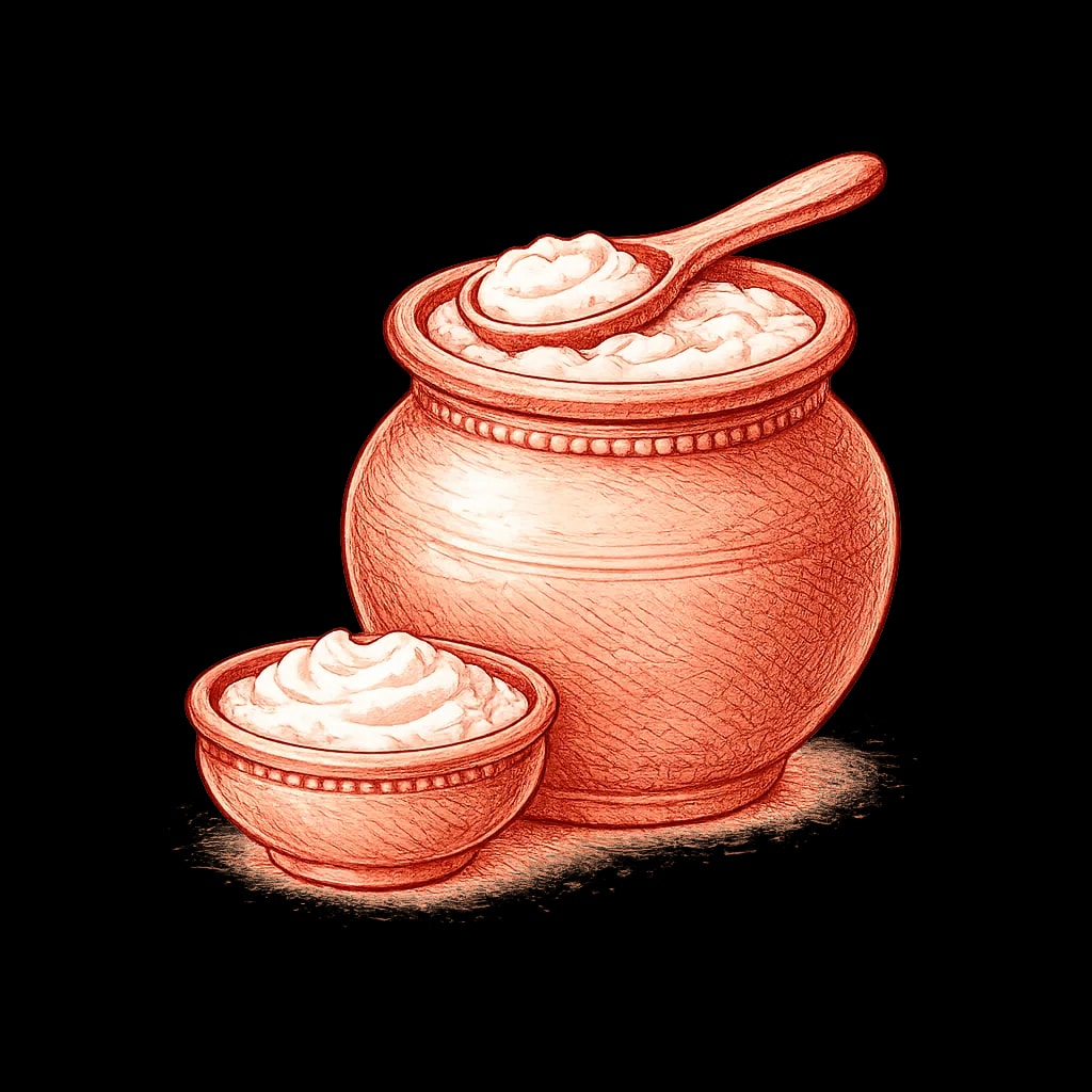 Curd — illustration